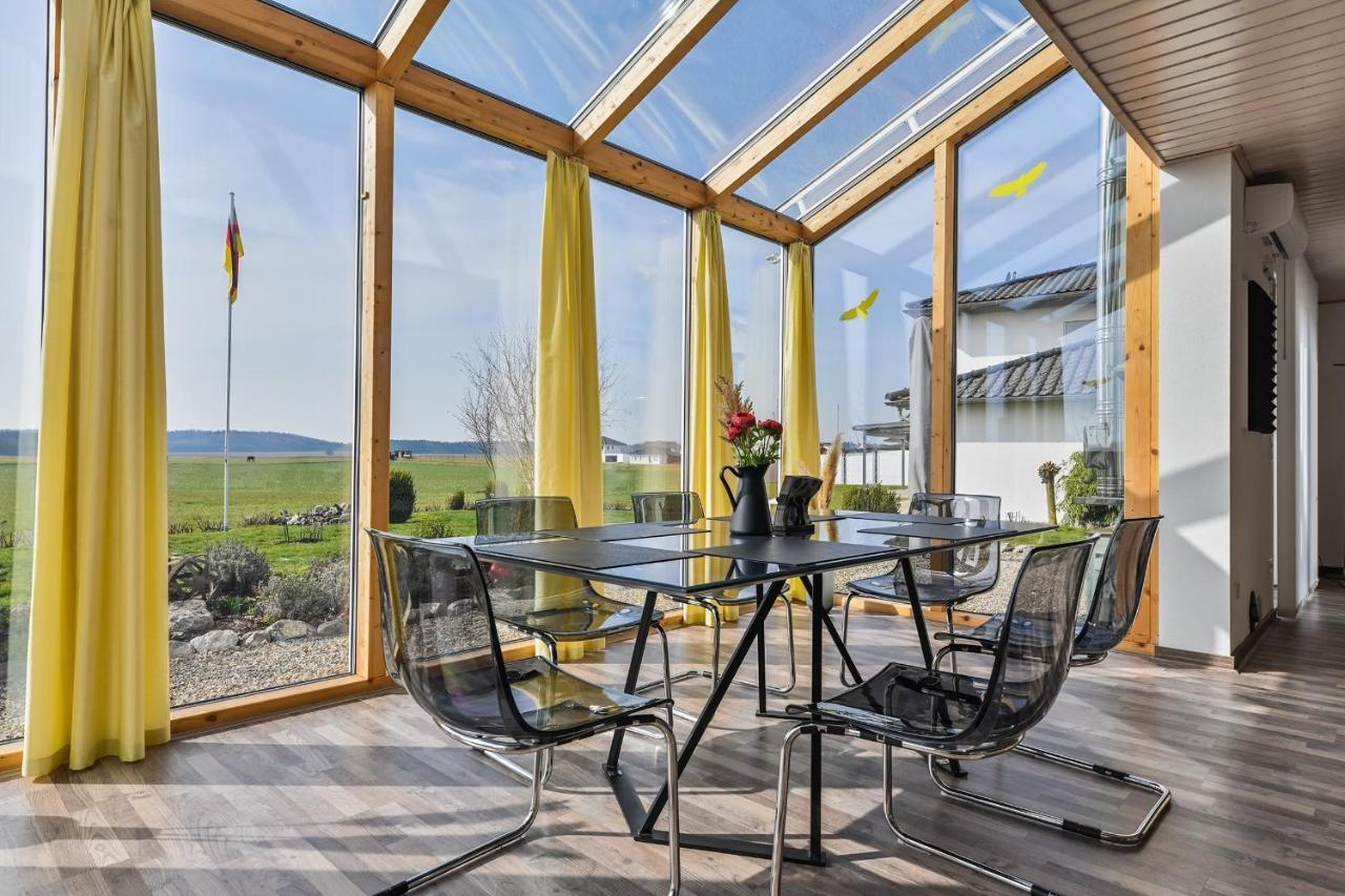 Ruhige Ferienwohnung Mit Panoramablick Ingoldingen Eksteriør bilde