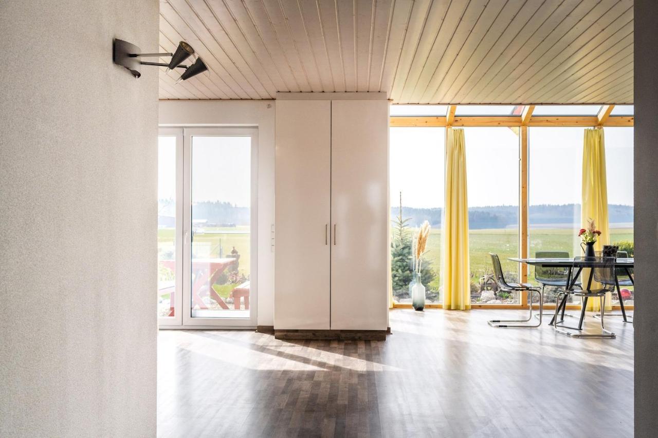 Ruhige Ferienwohnung Mit Panoramablick Ingoldingen Eksteriør bilde