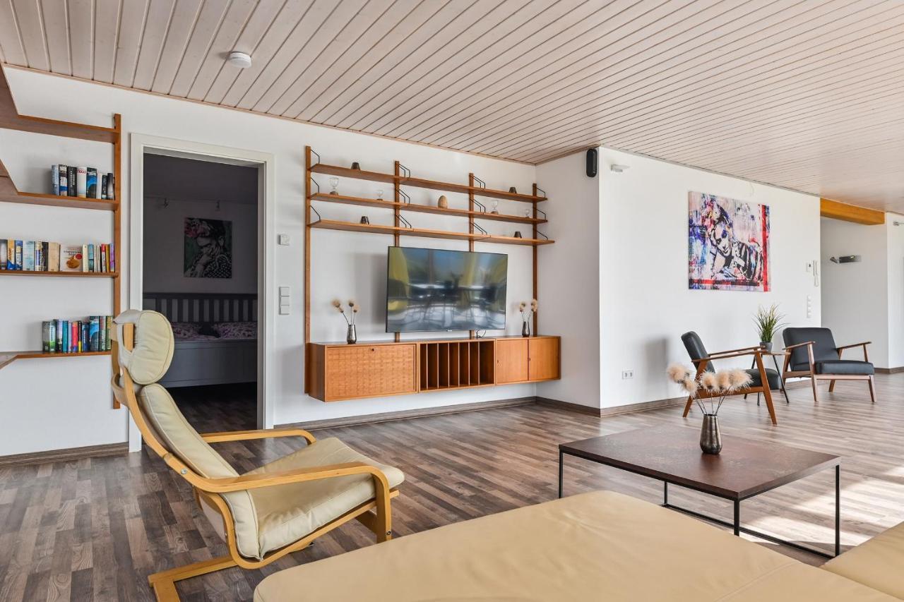Ruhige Ferienwohnung Mit Panoramablick Ingoldingen Eksteriør bilde