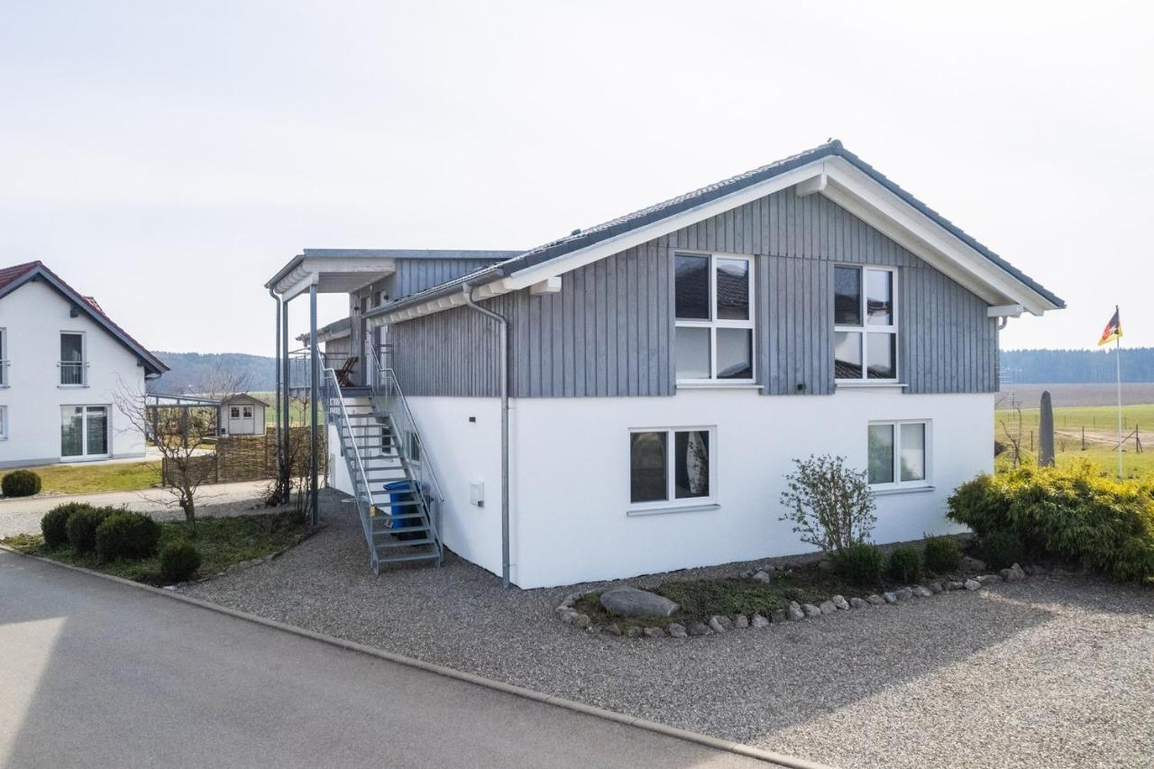 Ruhige Ferienwohnung Mit Panoramablick Ingoldingen Eksteriør bilde